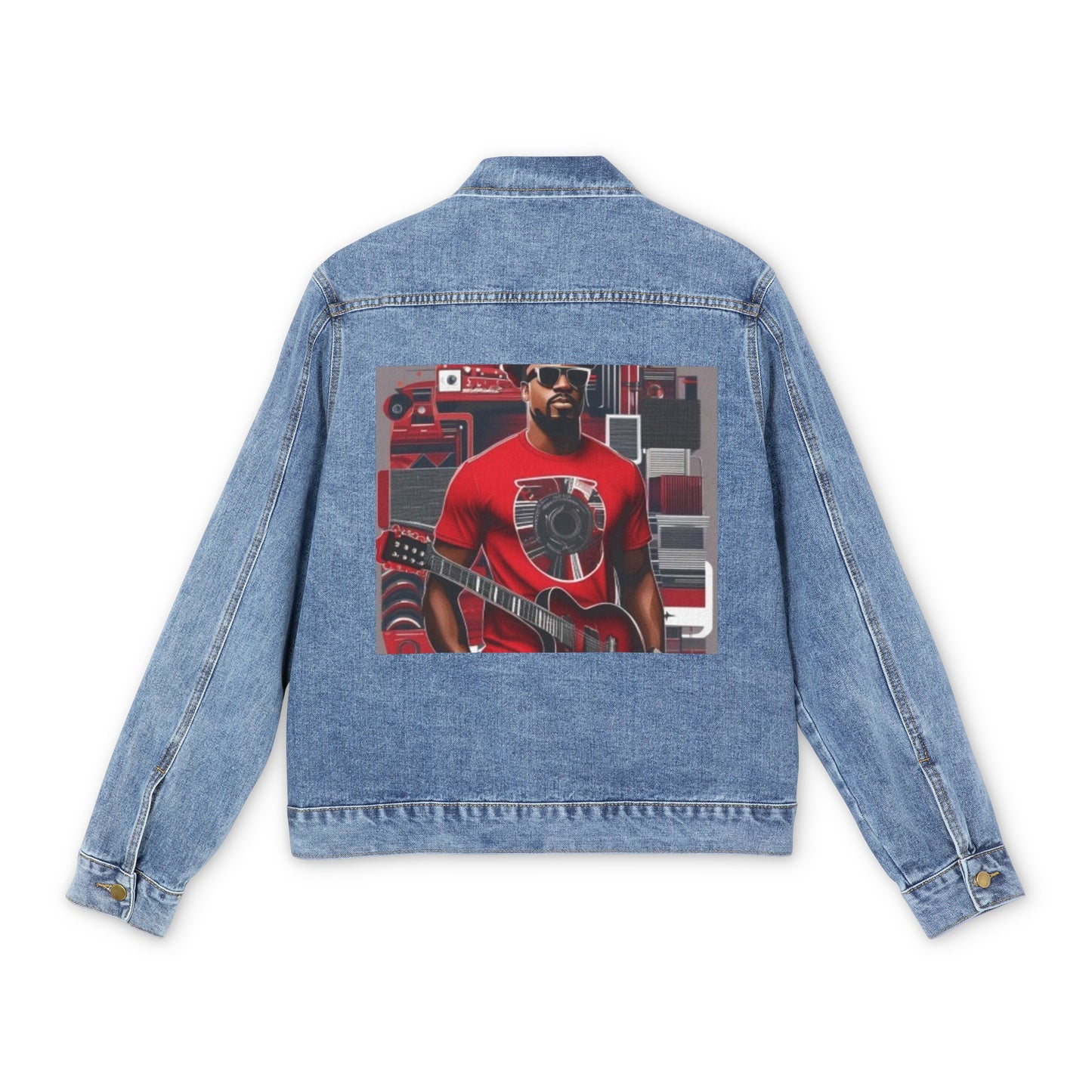 RRH Men's Guitar Denim Jacket