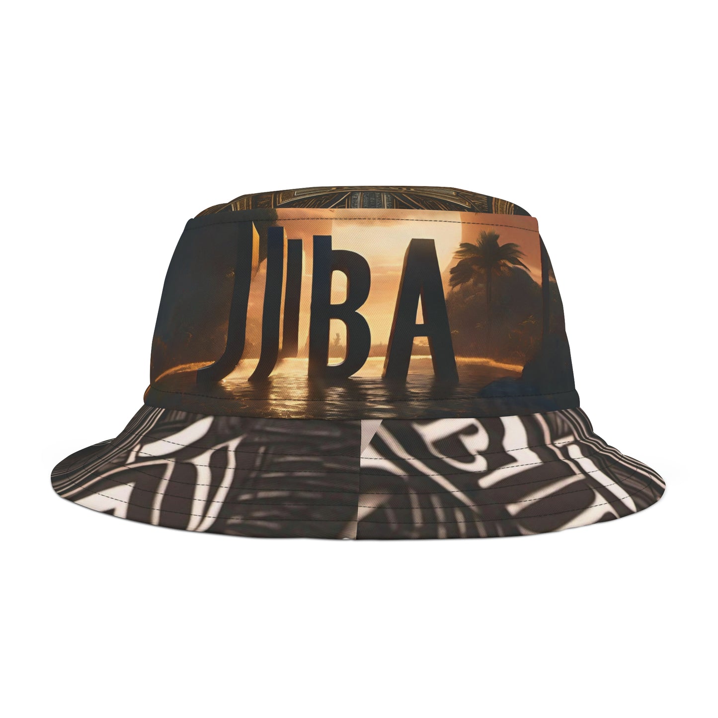 R&RH Juba Black Bucket Hat