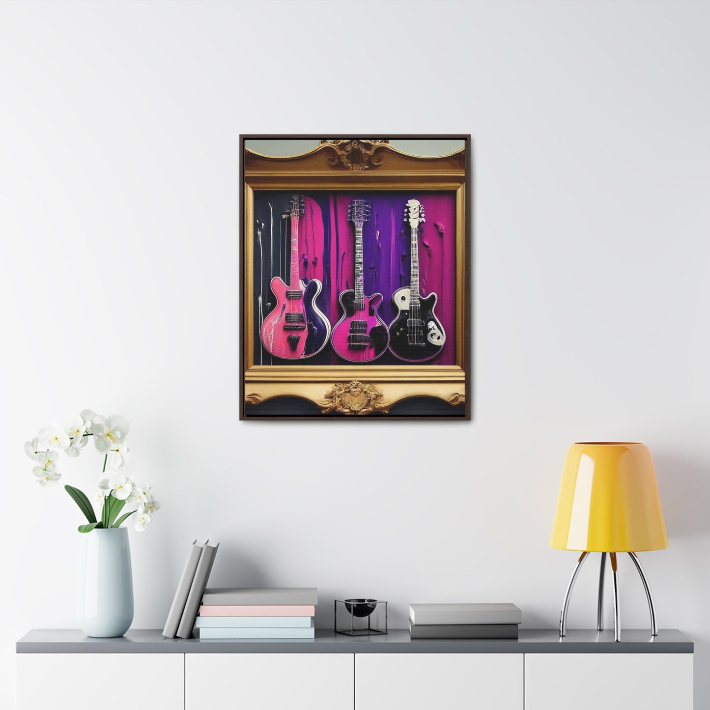 R&RH Guitars Framed Portrait