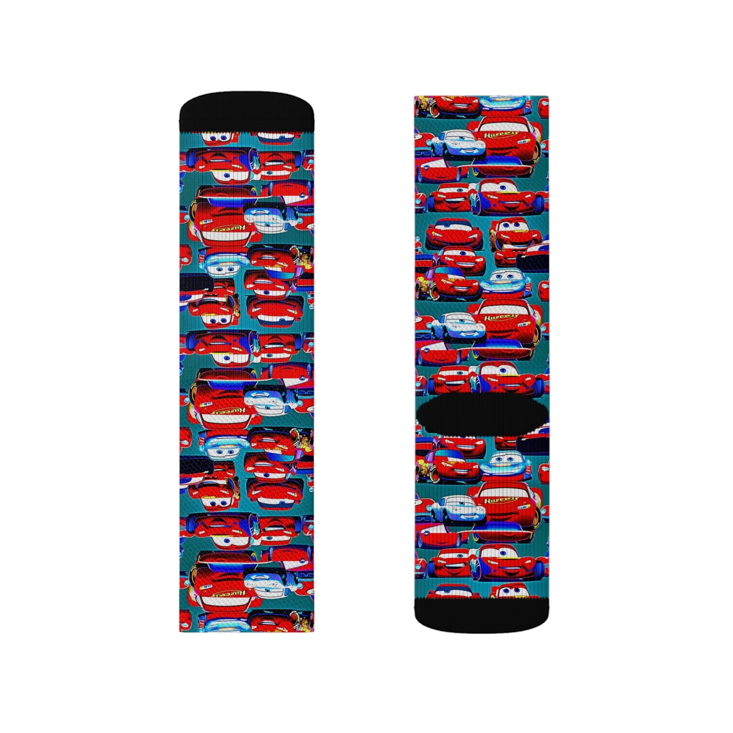 R&RH Cars Sublimation Socks