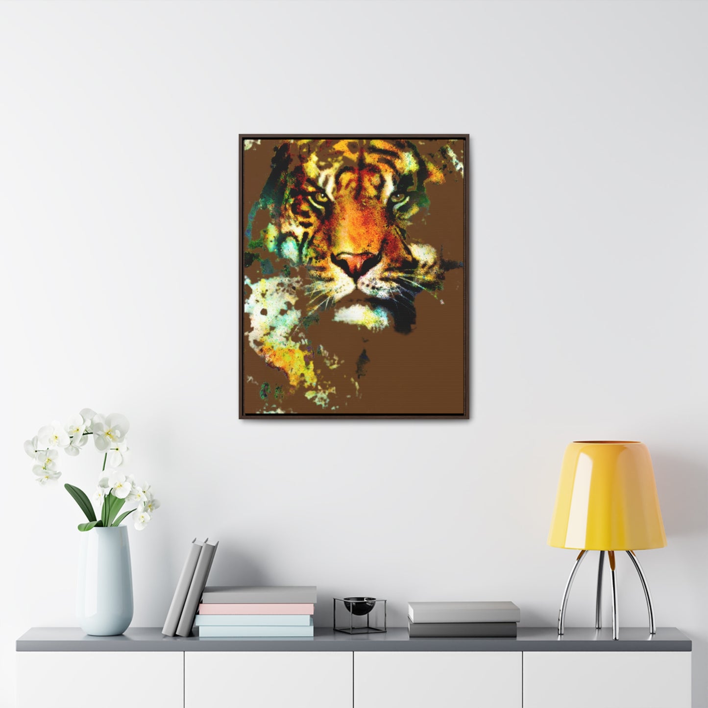 R&RH Lion Framed Portrait