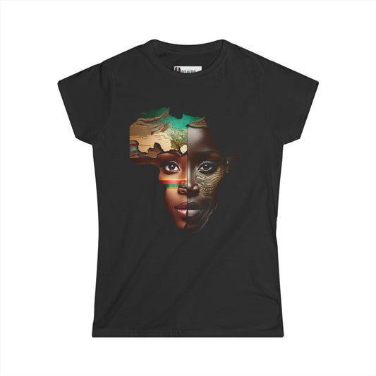 R&RH Face Sculpture Women's Softstyle Tee