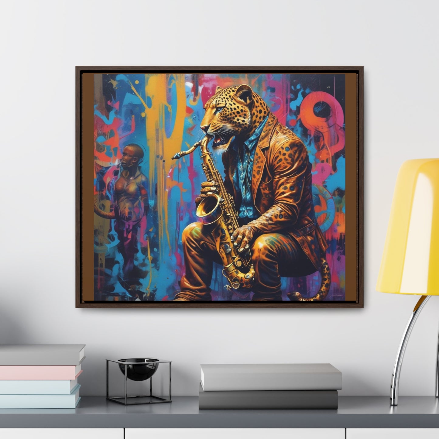 RRH Leopard Jazz Band Canvas