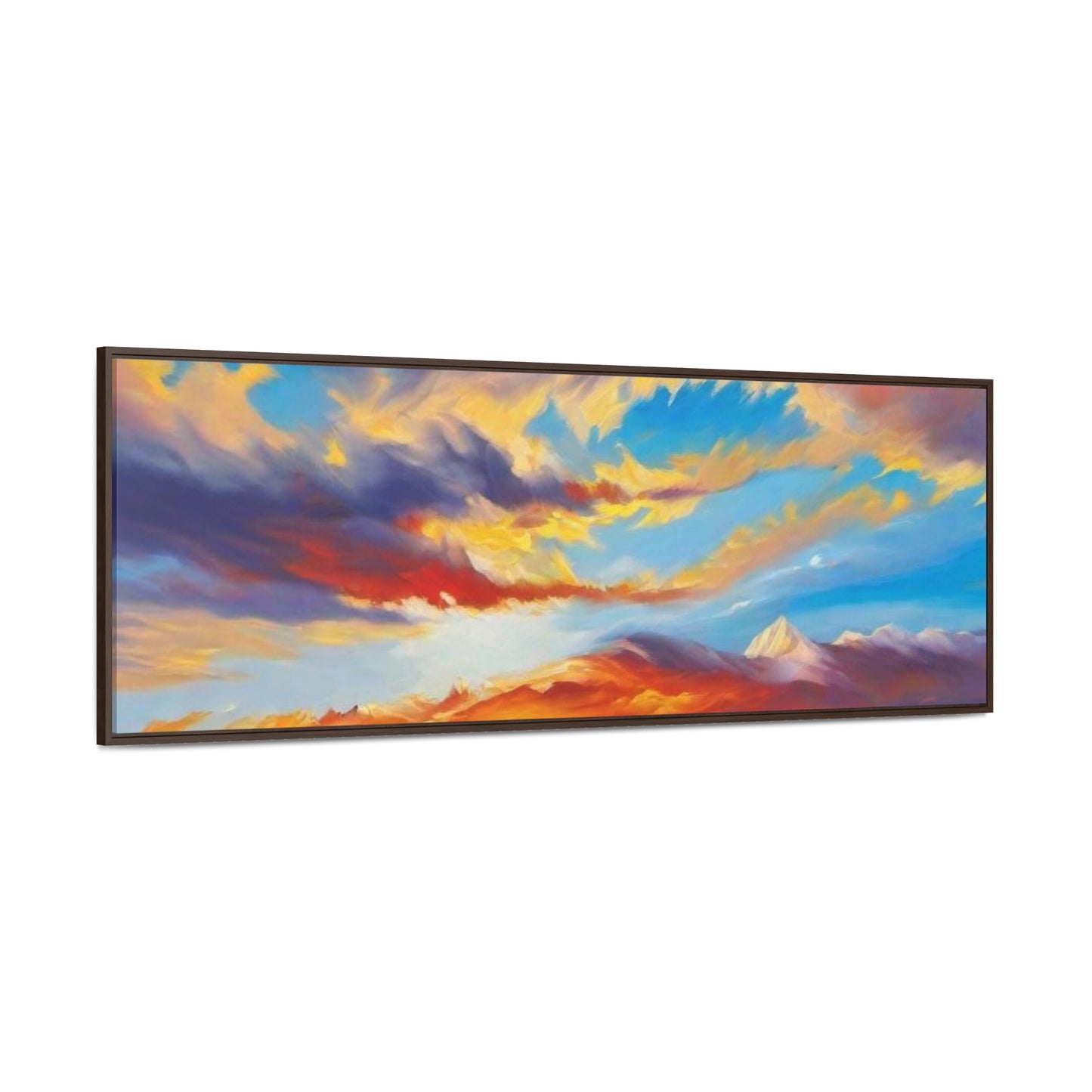 R_RH Glacier  Sky Gallery Canvas