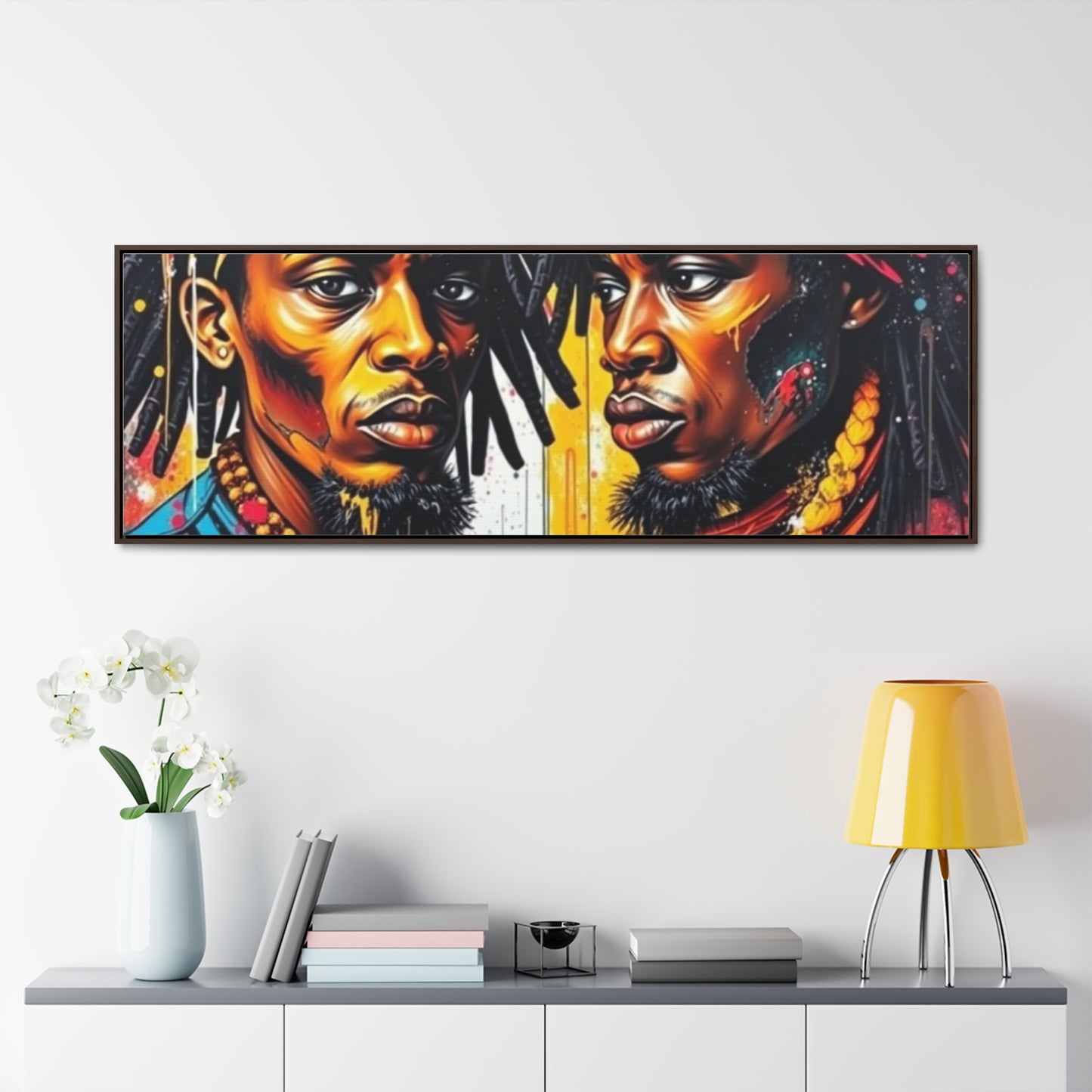 R&RH Cultural Art Gallery Canvas Wrap - Vibrant African Heritage