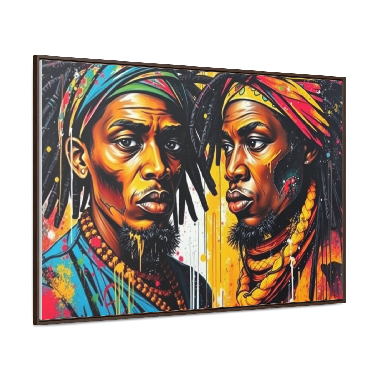 R&RH Cultural Art Gallery Canvas Wrap - Vibrant African Heritage