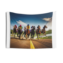 Load image into Gallery viewer, R&amp;RH Day At The Races Indoor Wall Tapestries
