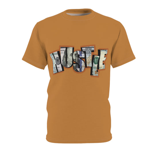 R&RH Money Vibe Unisex Light Brown  Tee - Trendy Street T-Shirt for Fashion Enthusiasts