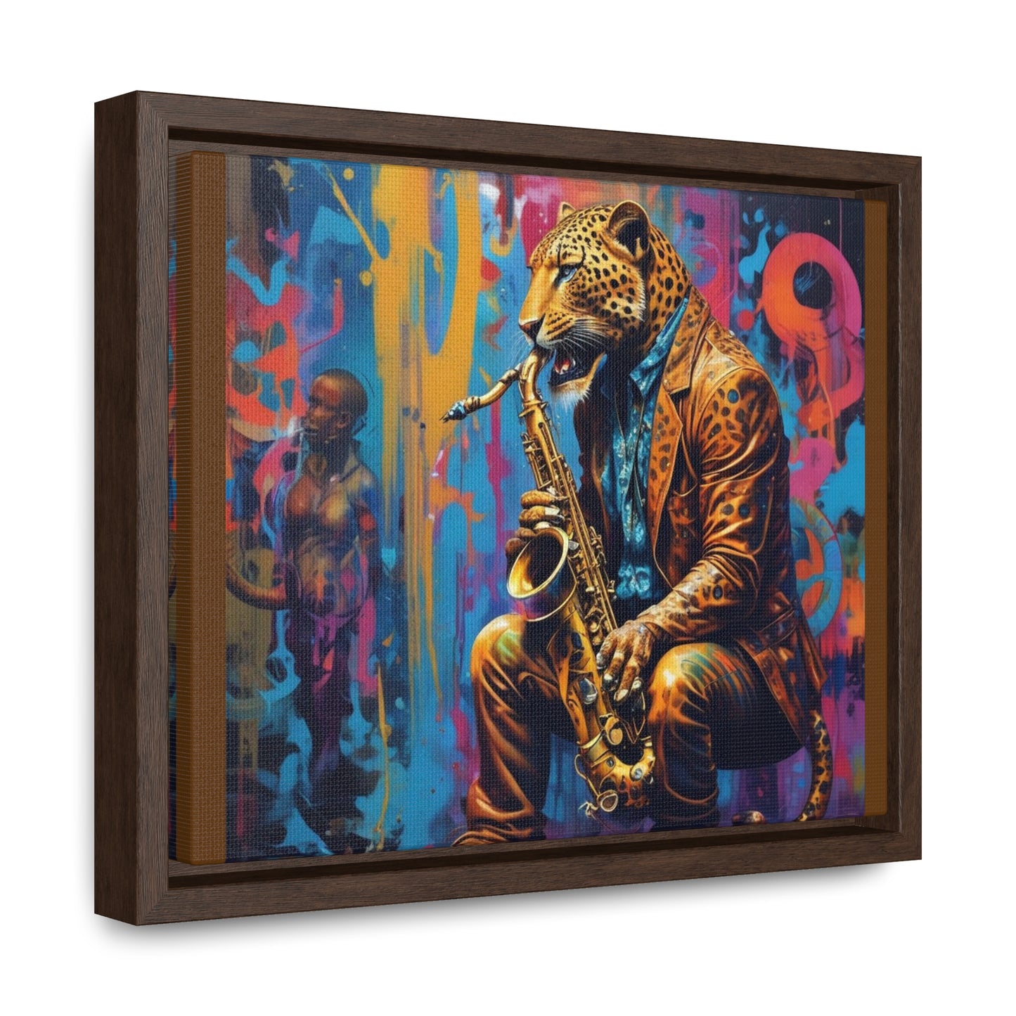 RRH Leopard Jazz Band Canvas