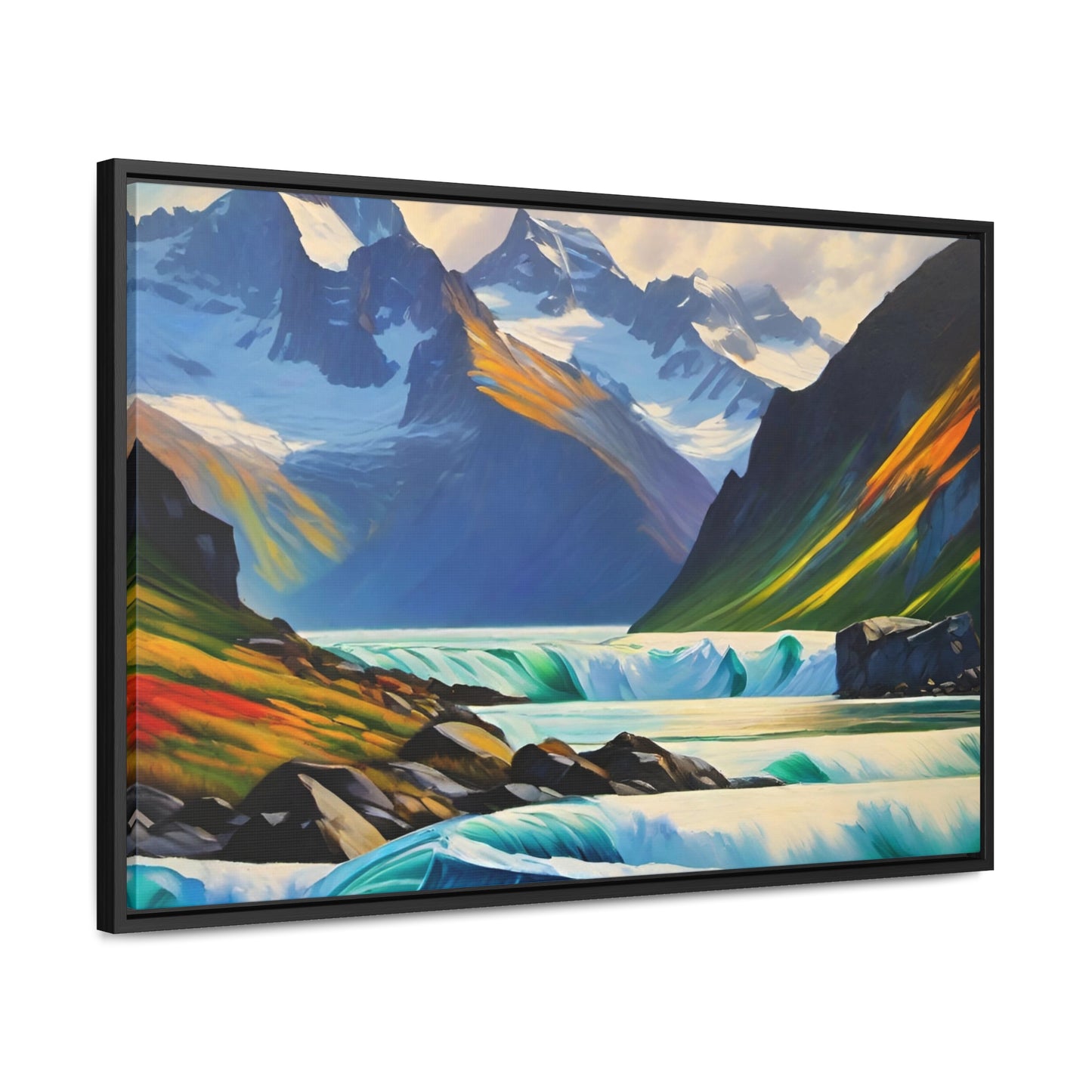 R&RH Vivid Sea Gallery Canvas - Rich and Rich Homeopportunities 