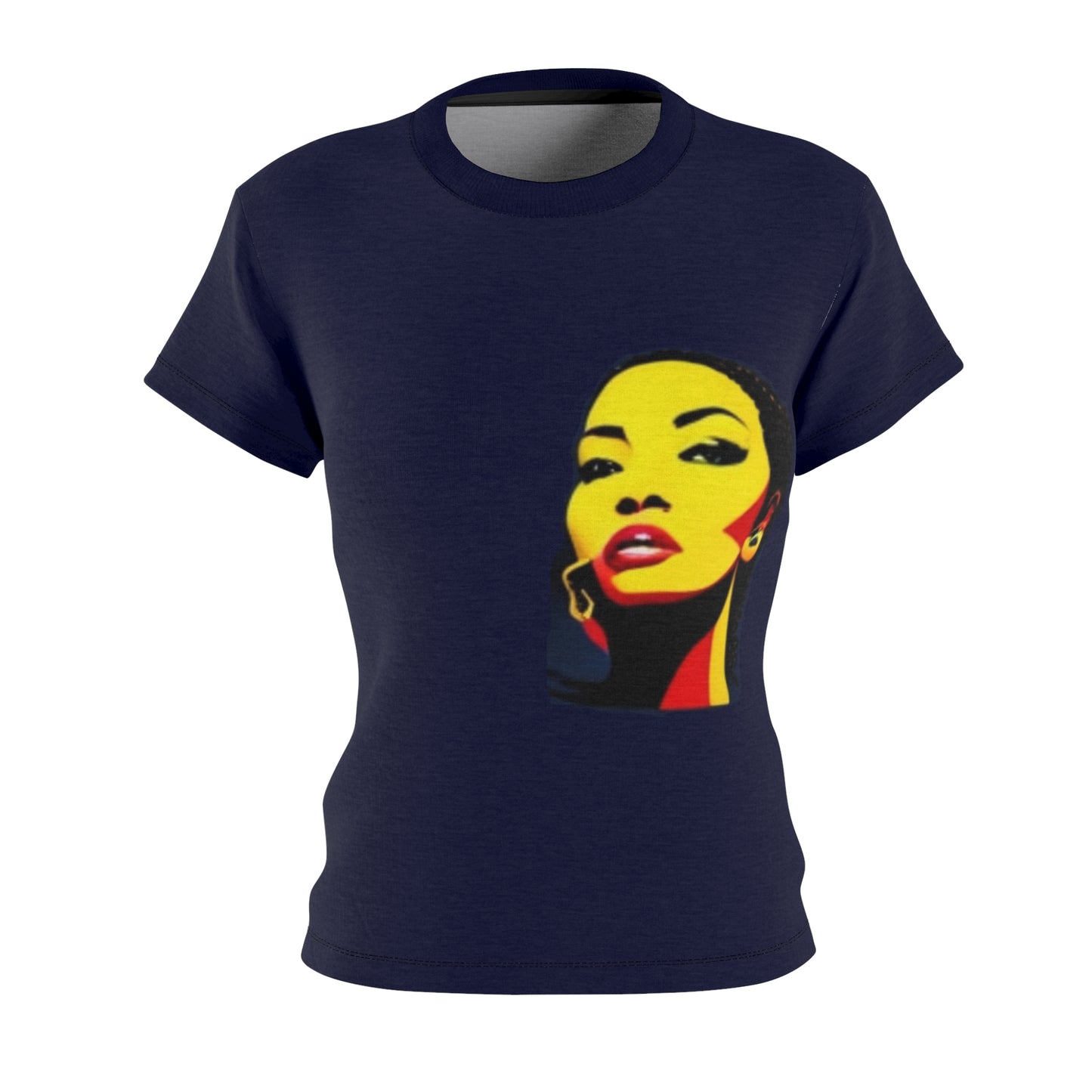 R_RH Navy Blue Designers Women's T-shirt