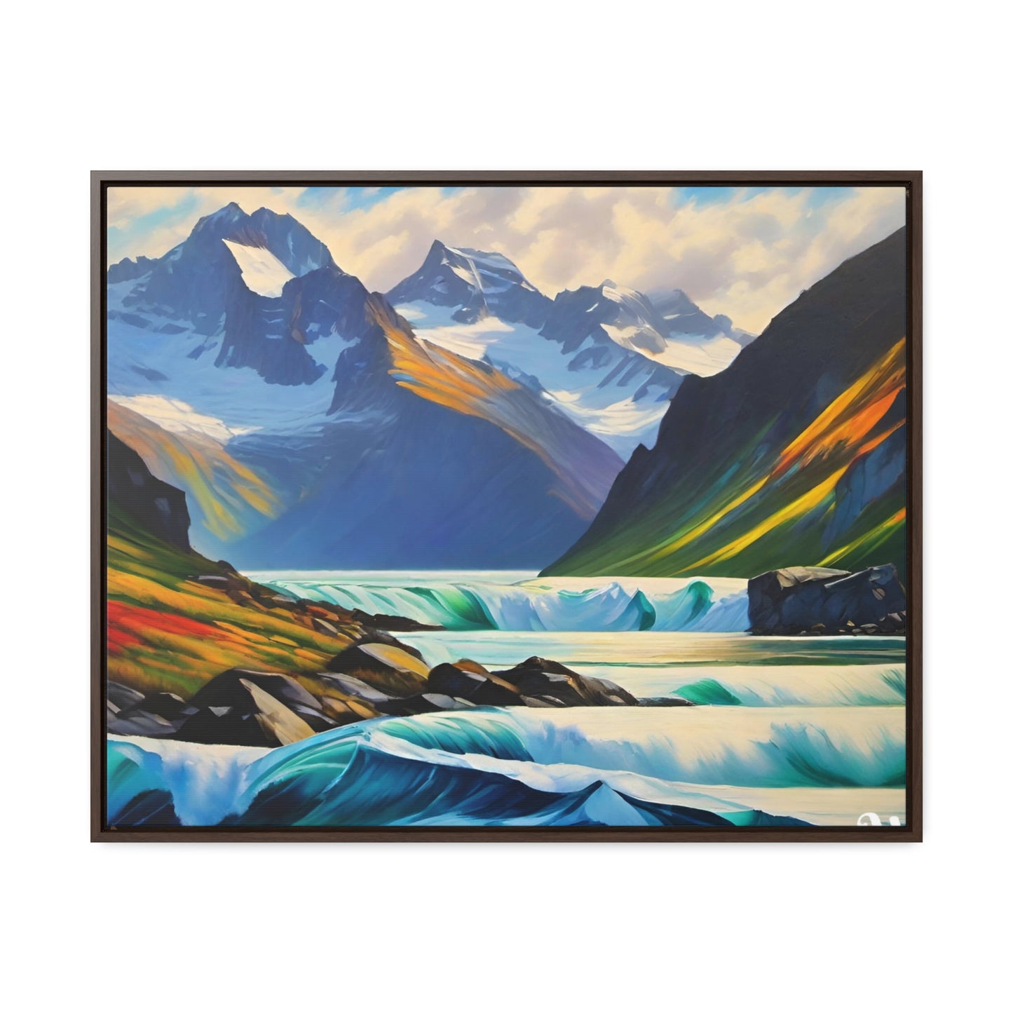 R&RH Vivid Sea Gallery Canvas - Rich and Rich Homeopportunities 