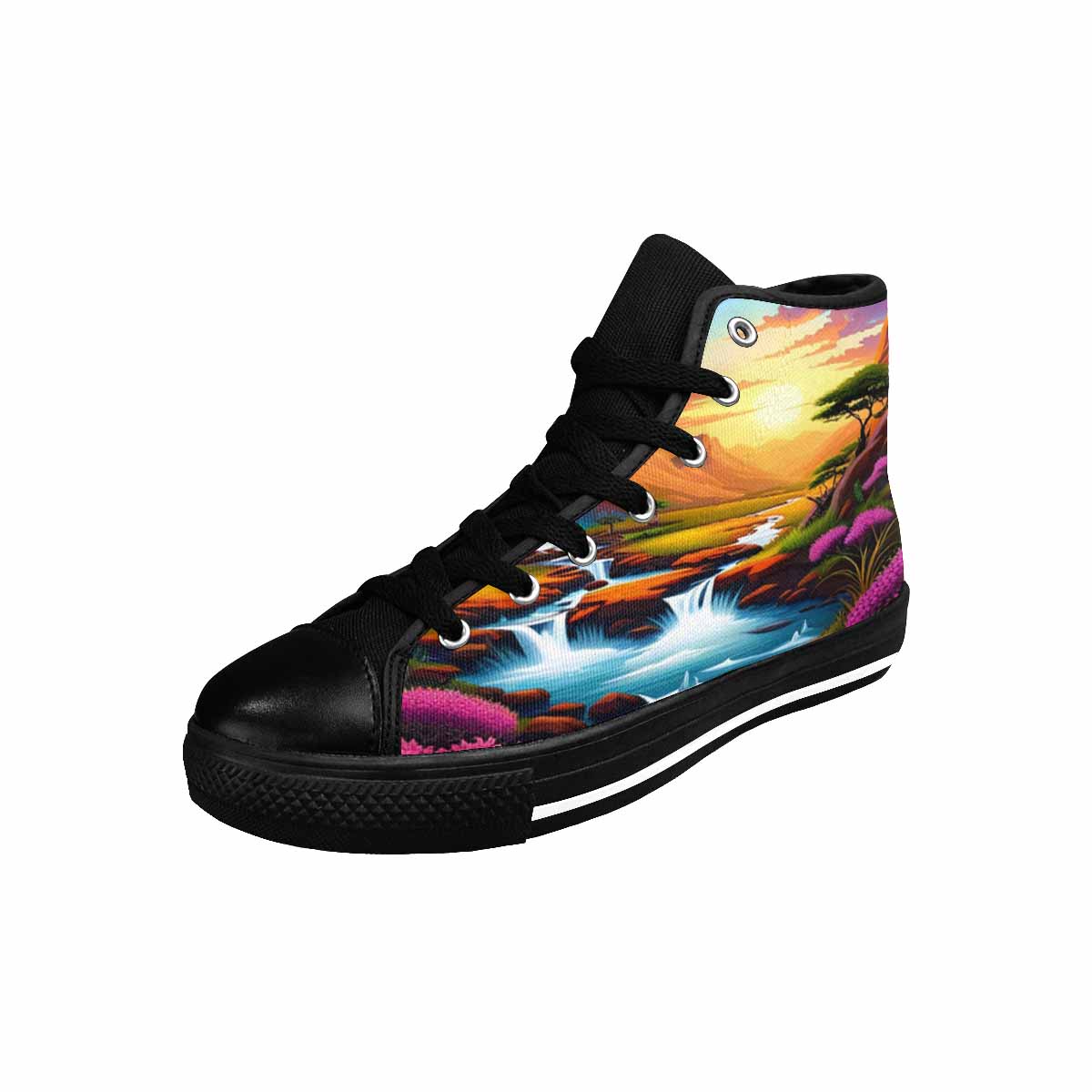 R&RH Multicolor Women's Aquila High Top Canvas Shoes