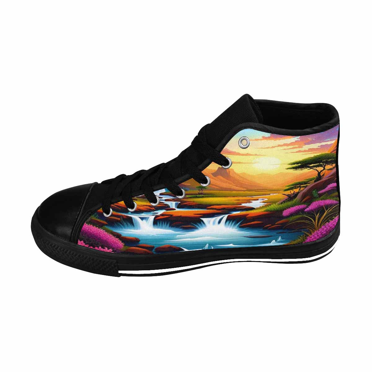 R&RH Multicolor Women's Aquila High Top Canvas Shoes