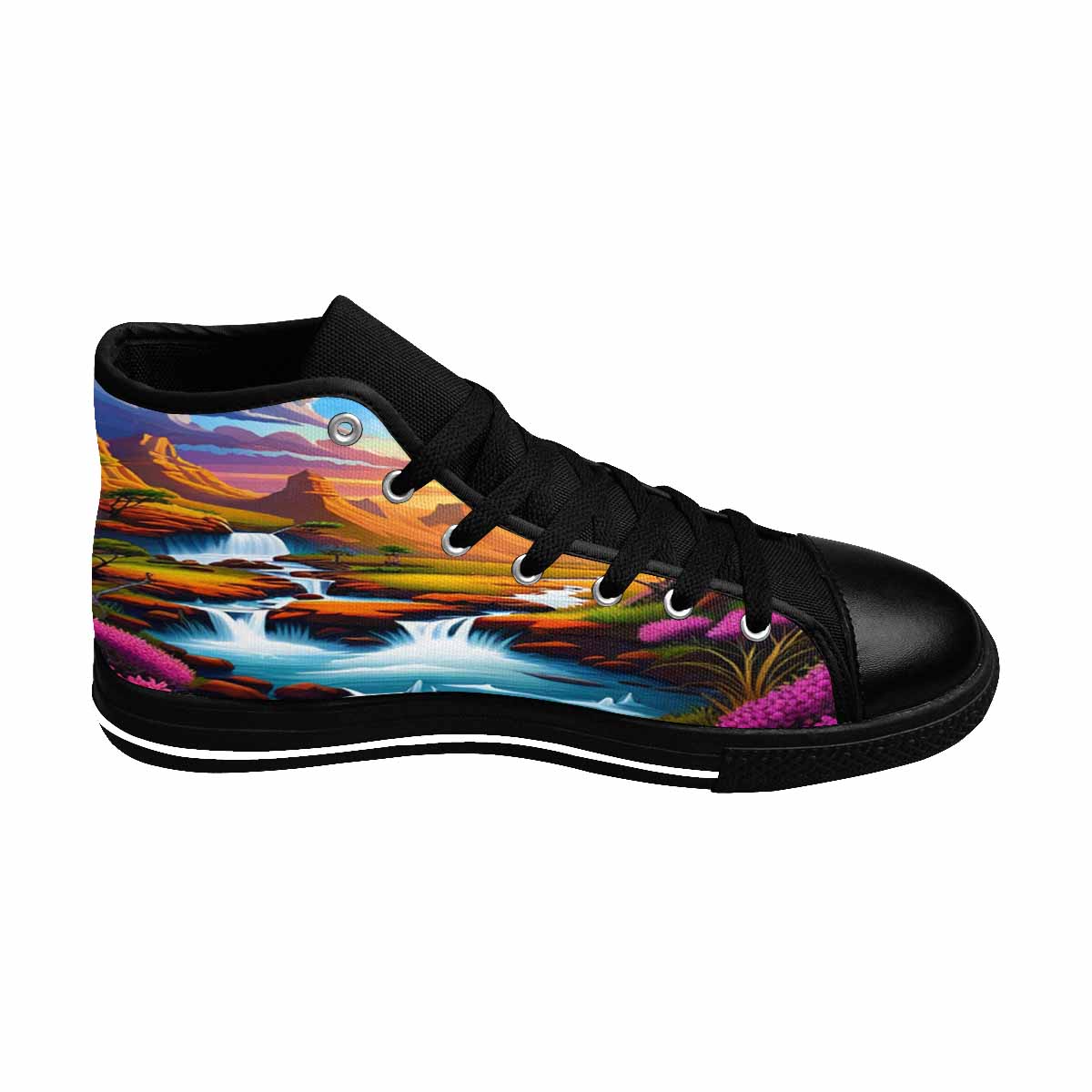 R&RH Multicolor Women's Aquila High Top Canvas Shoes