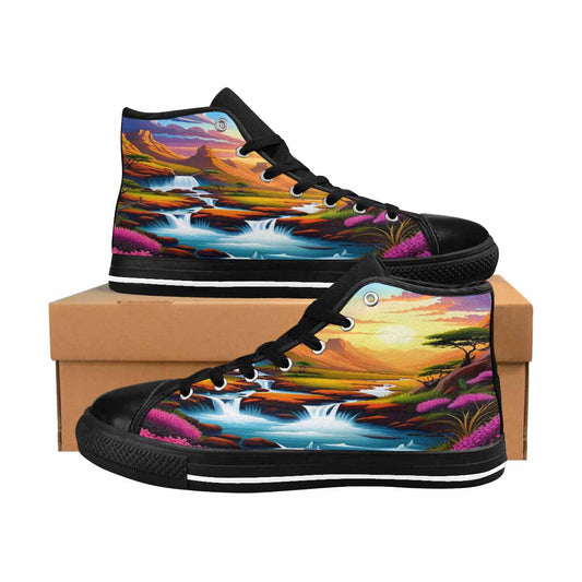 R&RH Multicolor Women's Aquila High Top Canvas Shoes