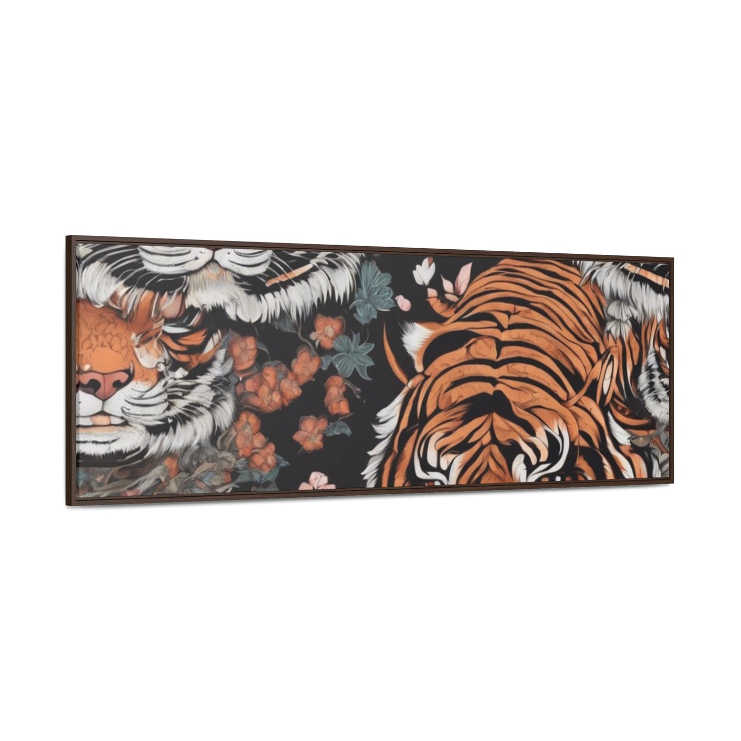 R&RH Vibrant Tiger Gallery Canvas Wrap - Nature-Inspired Wall Art for Home Décor