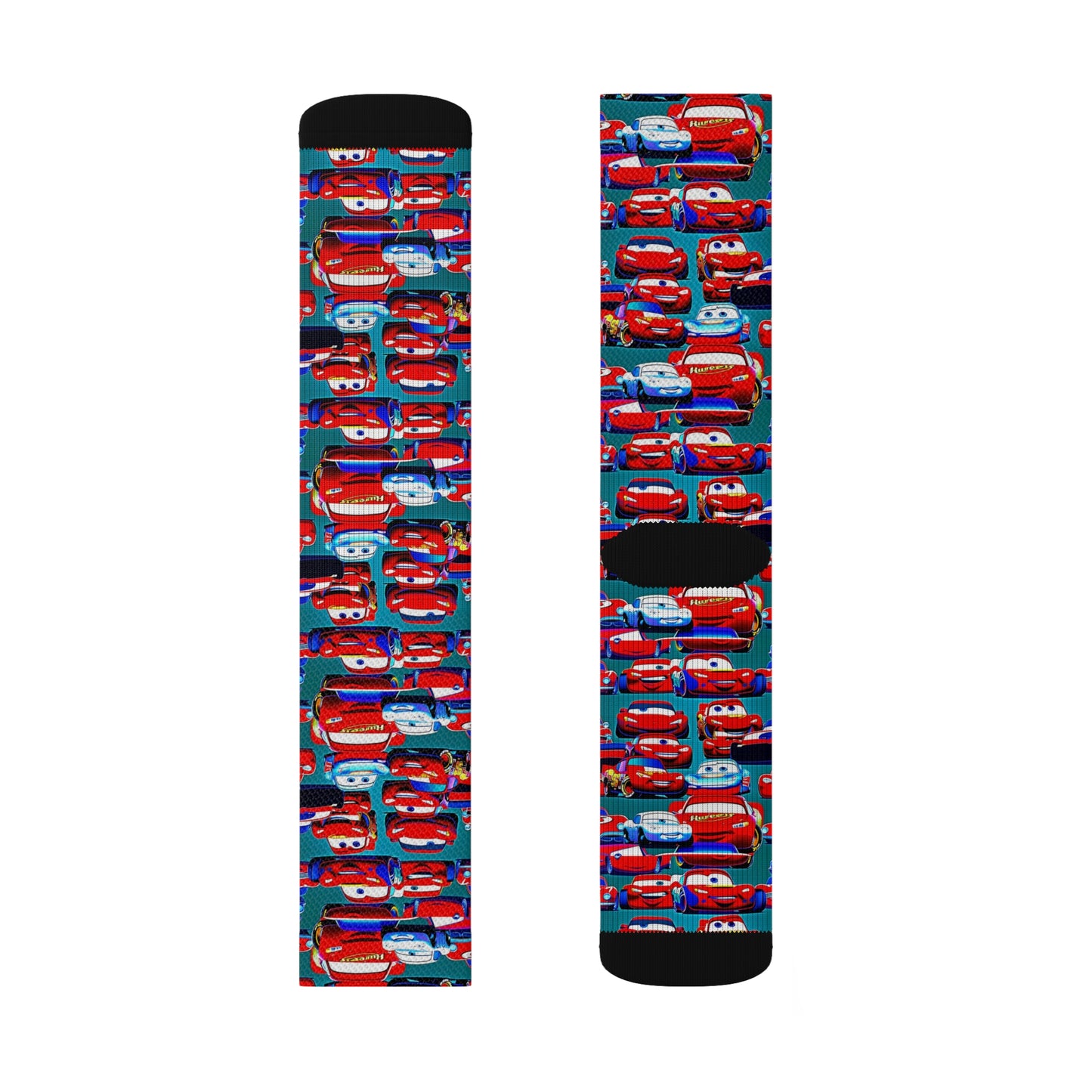 R&RH Cars Sublimation Socks