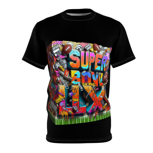 R&RH Super Bowl LIX Unisex Black Tee - Celebrate Game Day in Style!