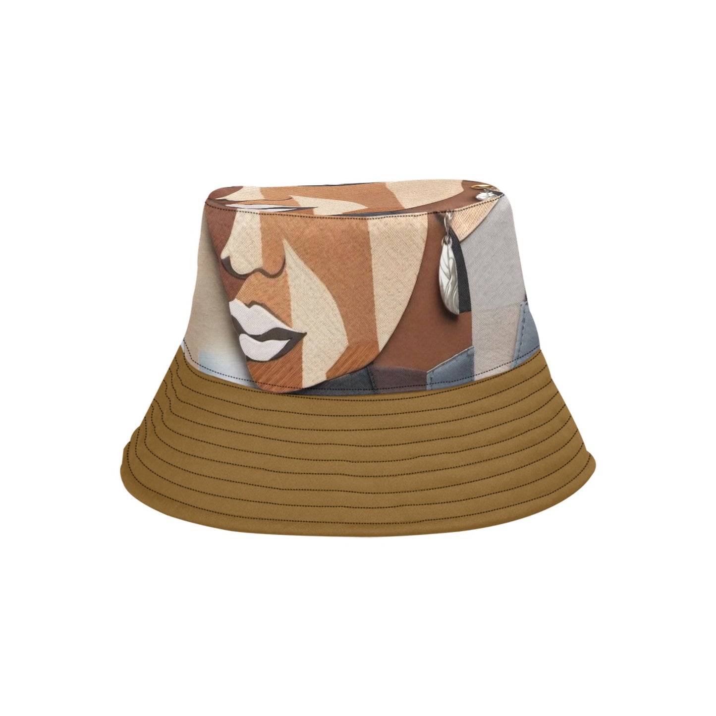 R&RH Designer Unisex Earthtone Bucket Hat Unisex Summer Bucket Hat - Rich and Rich Homeopportunities 