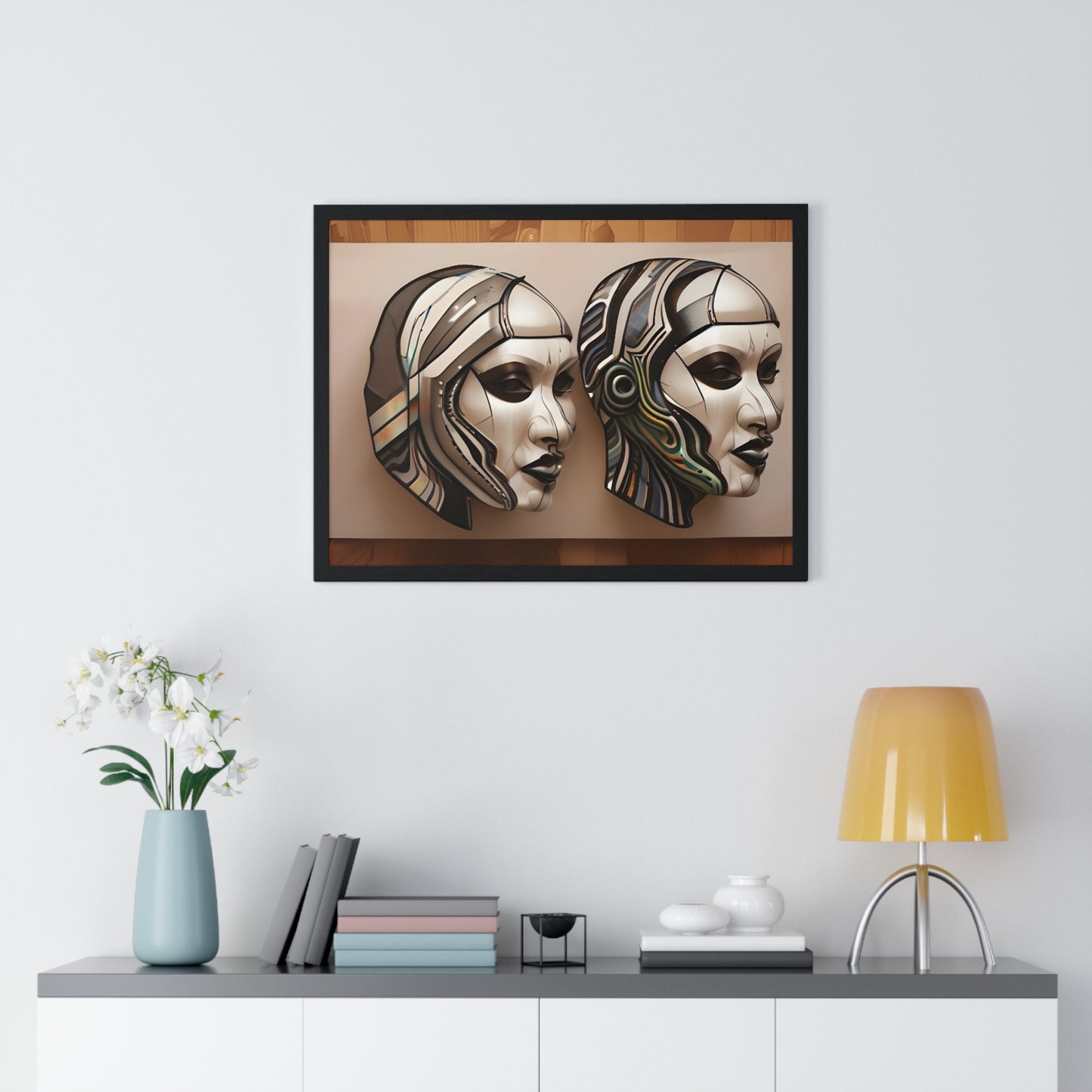 R&RH Evolution Horizontal Framed Art