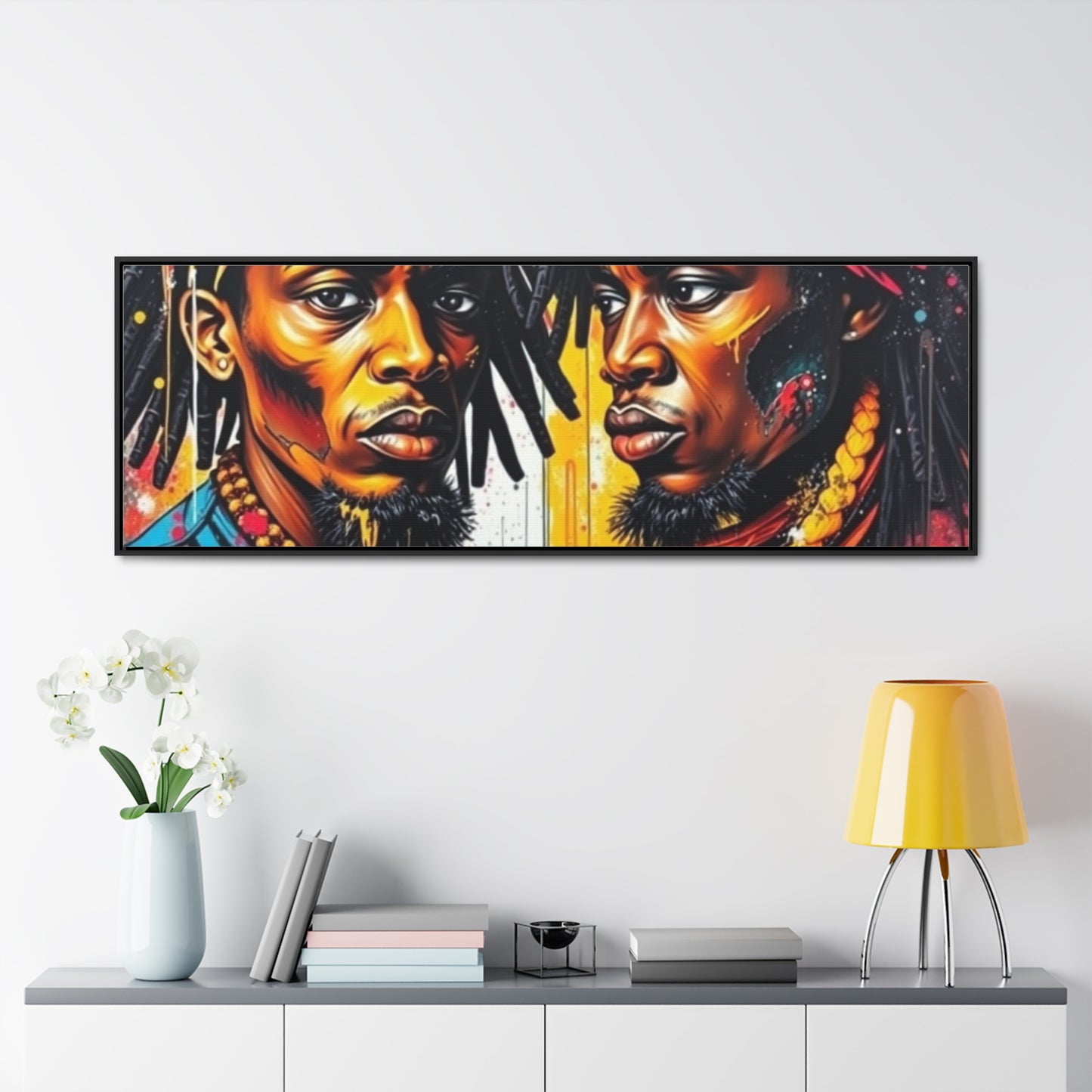 R&RH Cultural Art Gallery Canvas Wrap - Vibrant African Heritage