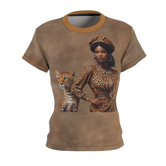 R&RH Women's Leopard T-shirt