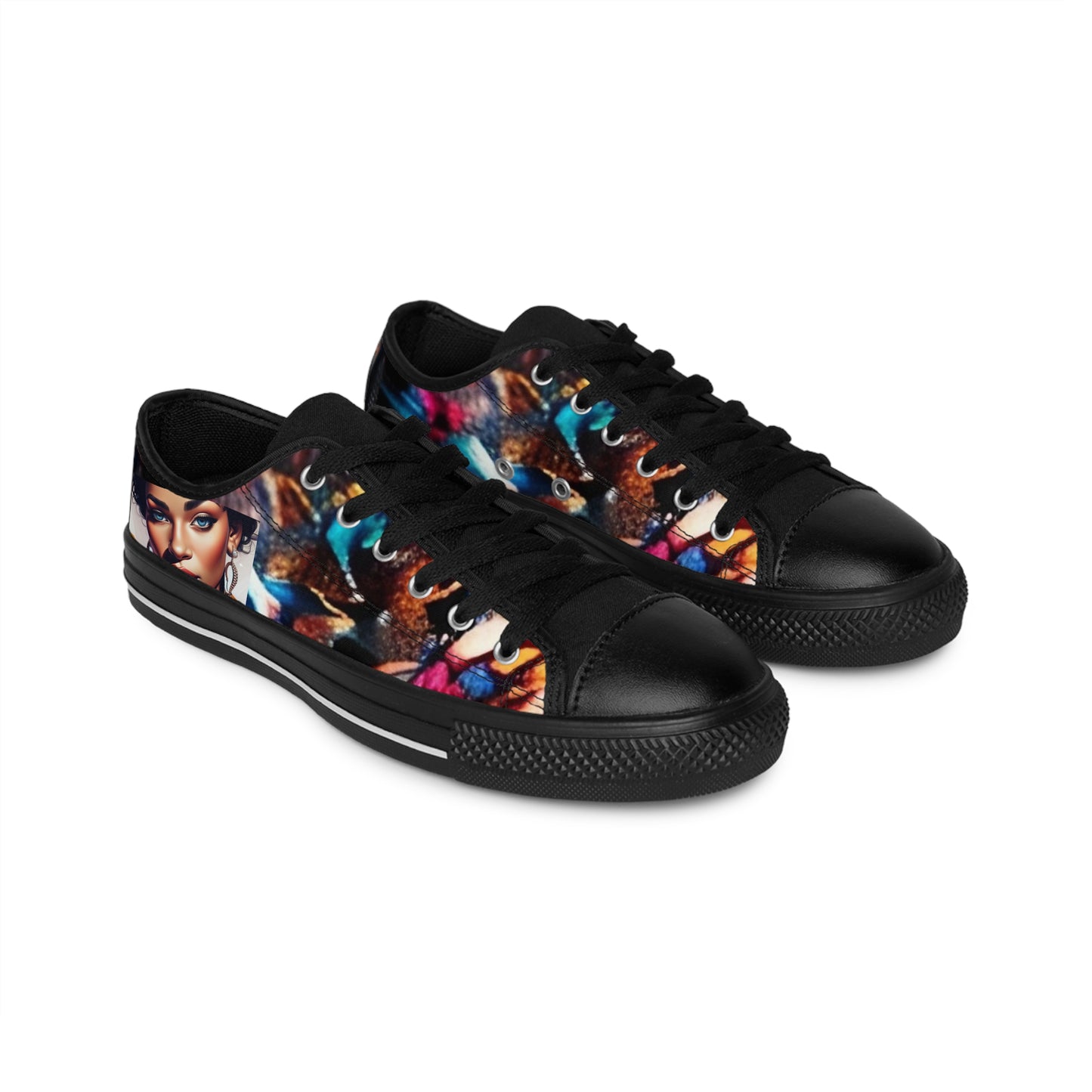 R&RH Graffiti-style Women's  Abstract Sneakers