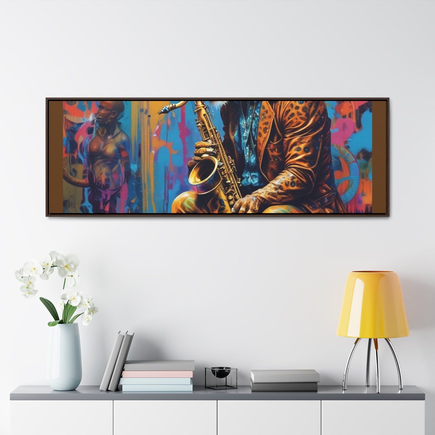 RRH Leopard Jazz Band Canvas