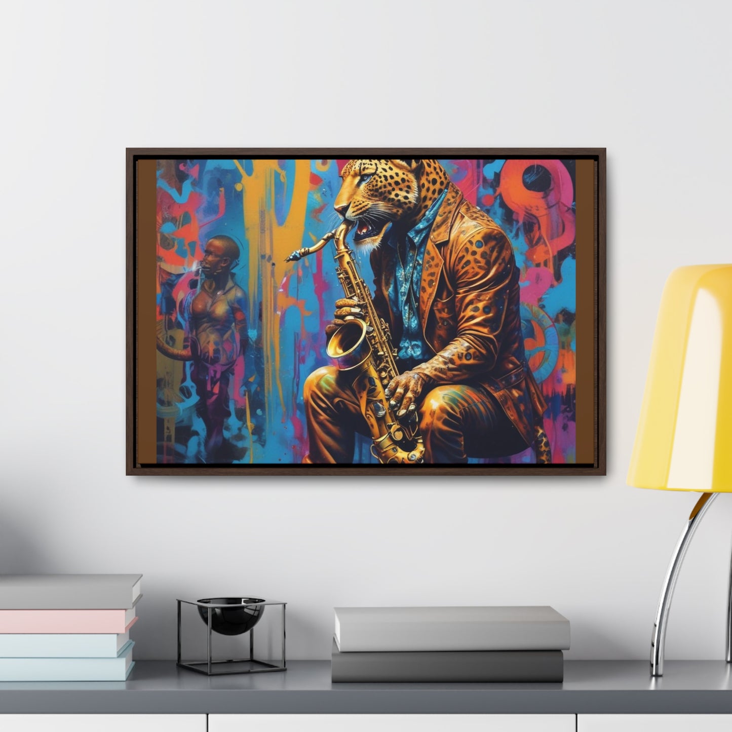 RRH Leopard Jazz Band Canvas