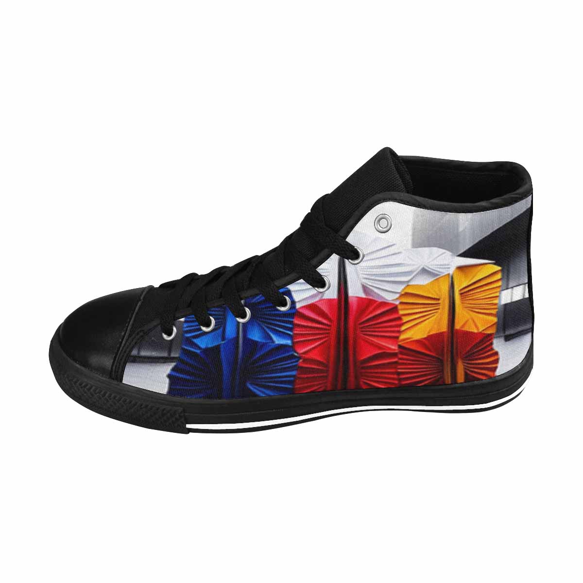 R&RH Multicolor Men's Aquila High Top Canvas Shoes