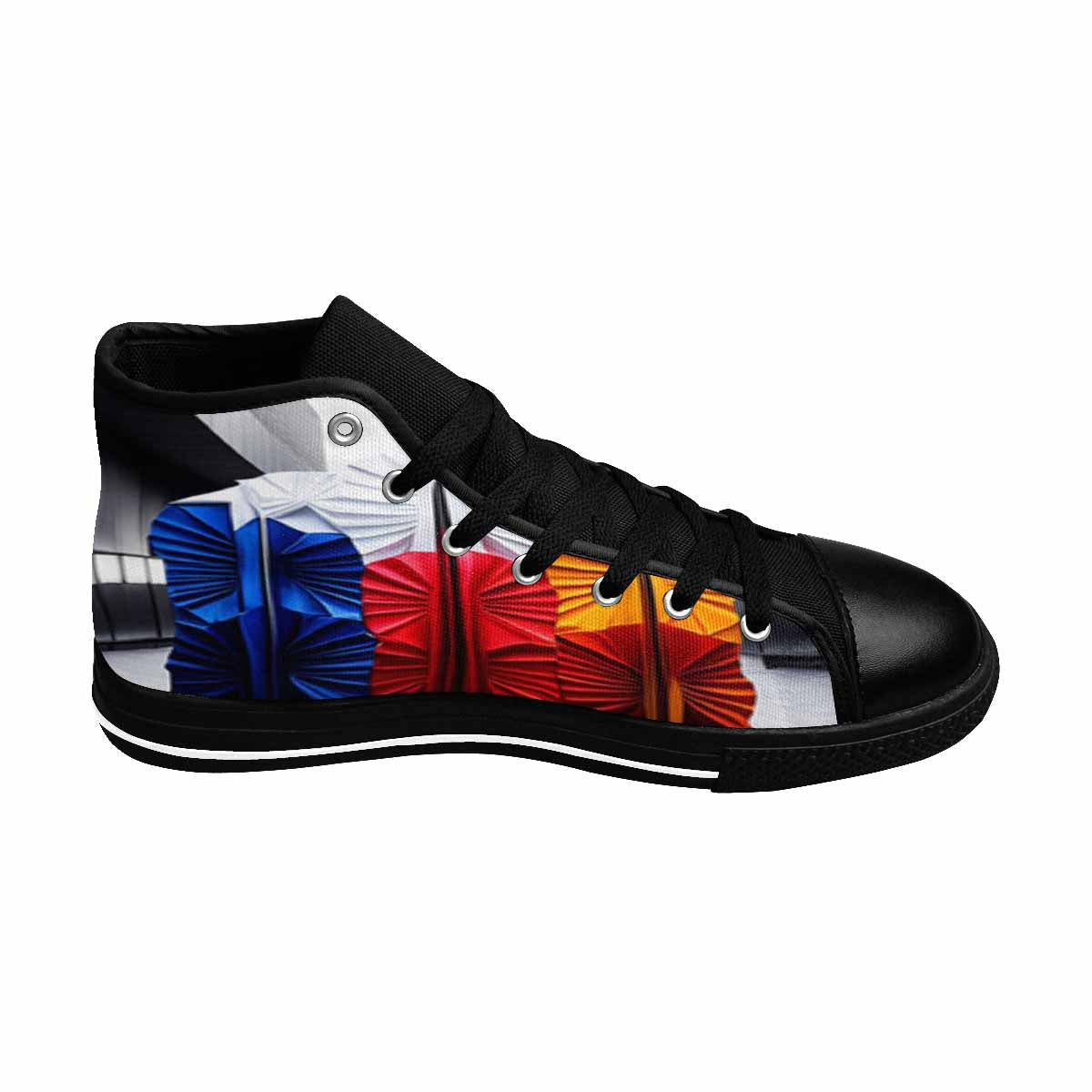 R&RH Multicolor Men's Aquila High Top Canvas Shoes