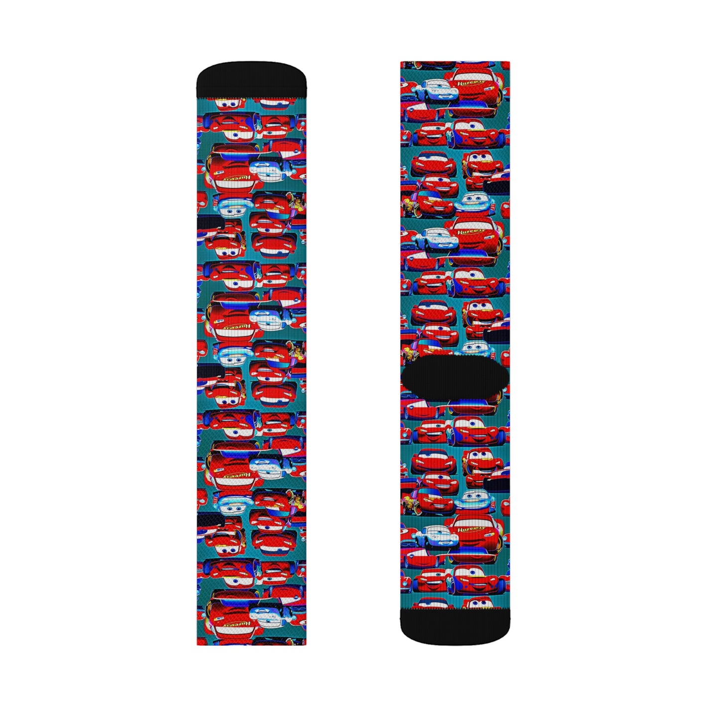 R&RH Cars Sublimation Socks