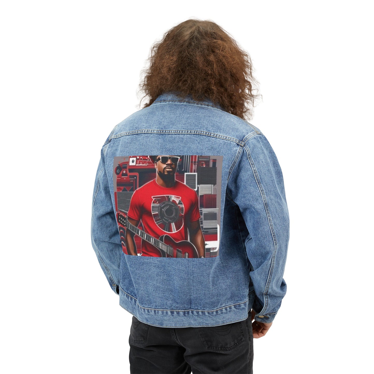 RRH Men's Guitar Denim Jacket