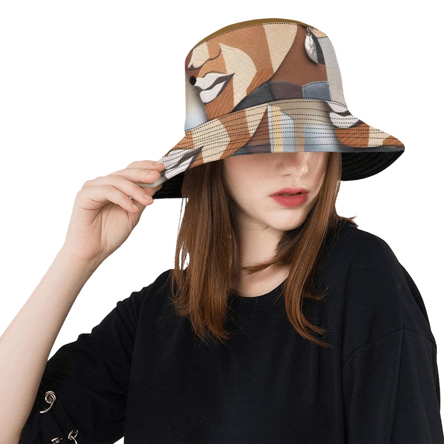 R&RH Unisex Earthtone Bucket Hat Unisex Summer Bucket Hat