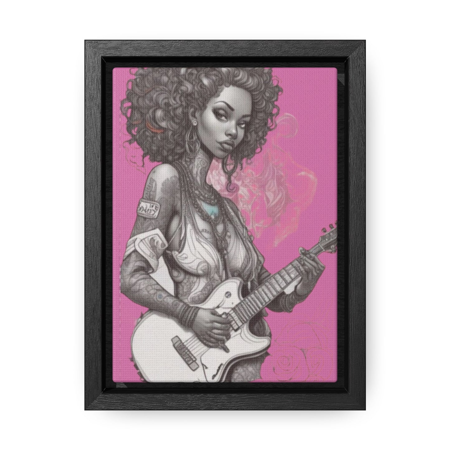 R&RH Guitar Girl Portrait Frame