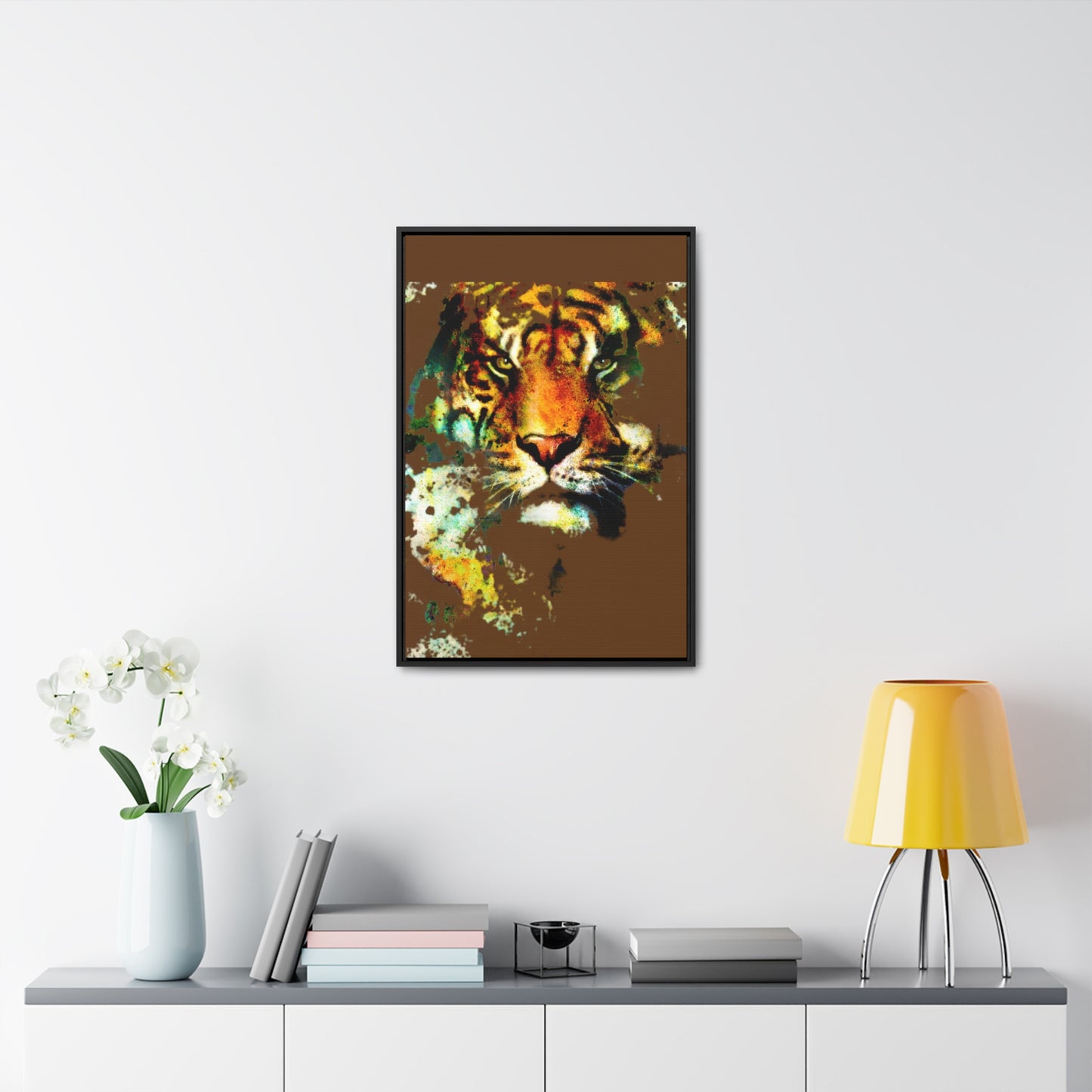 R&RH Lion Framed Portrait