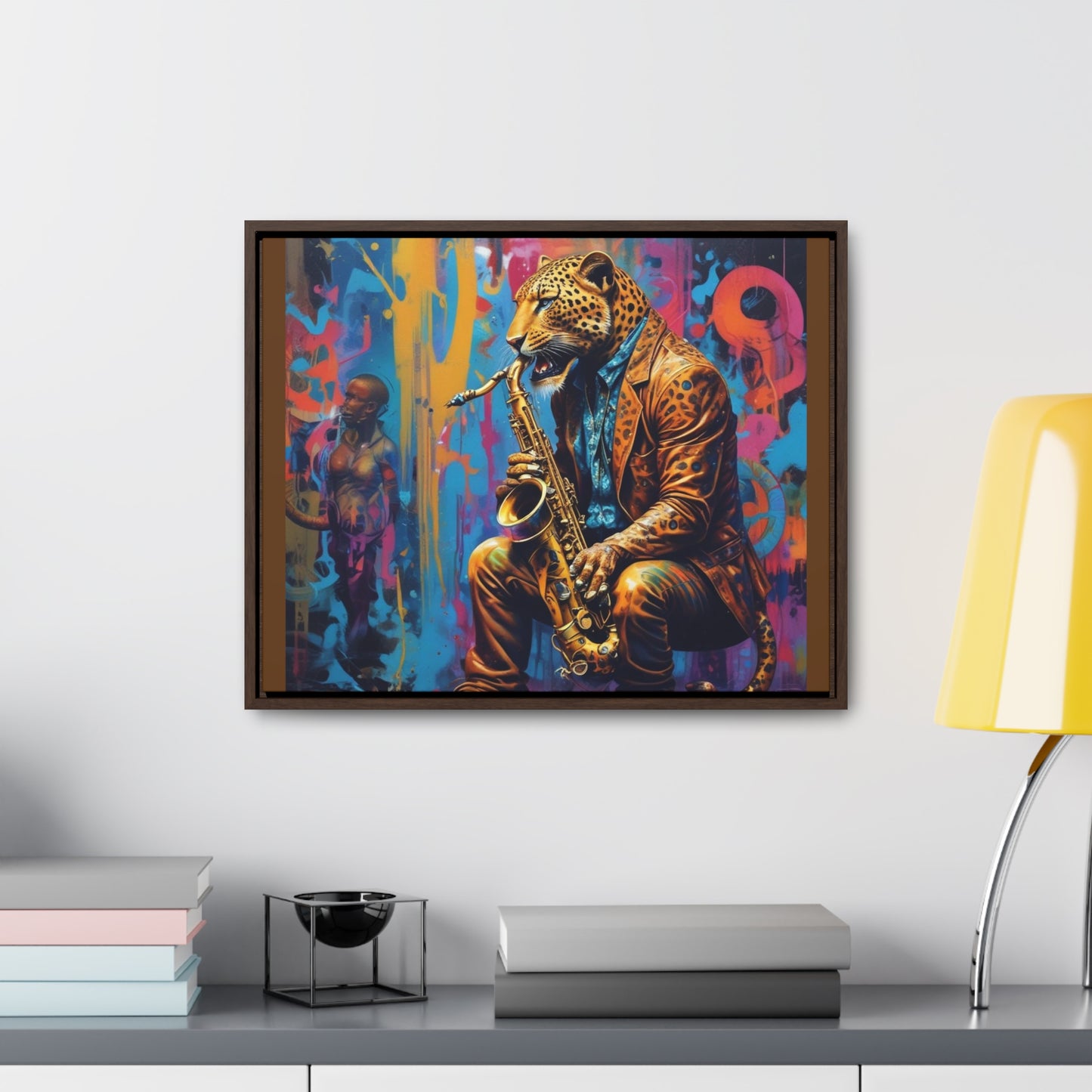 RRH Leopard Jazz Band Canvas