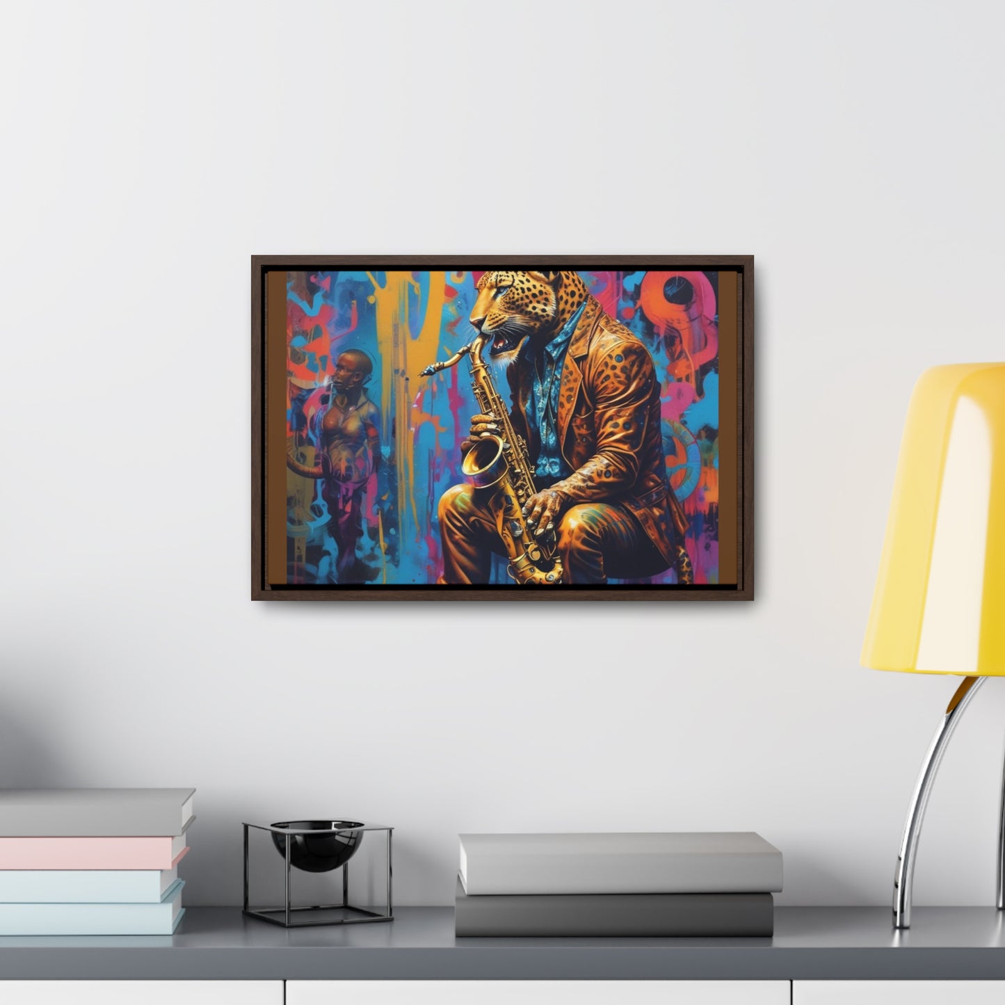 RRH Leopard Jazz Band Canvas