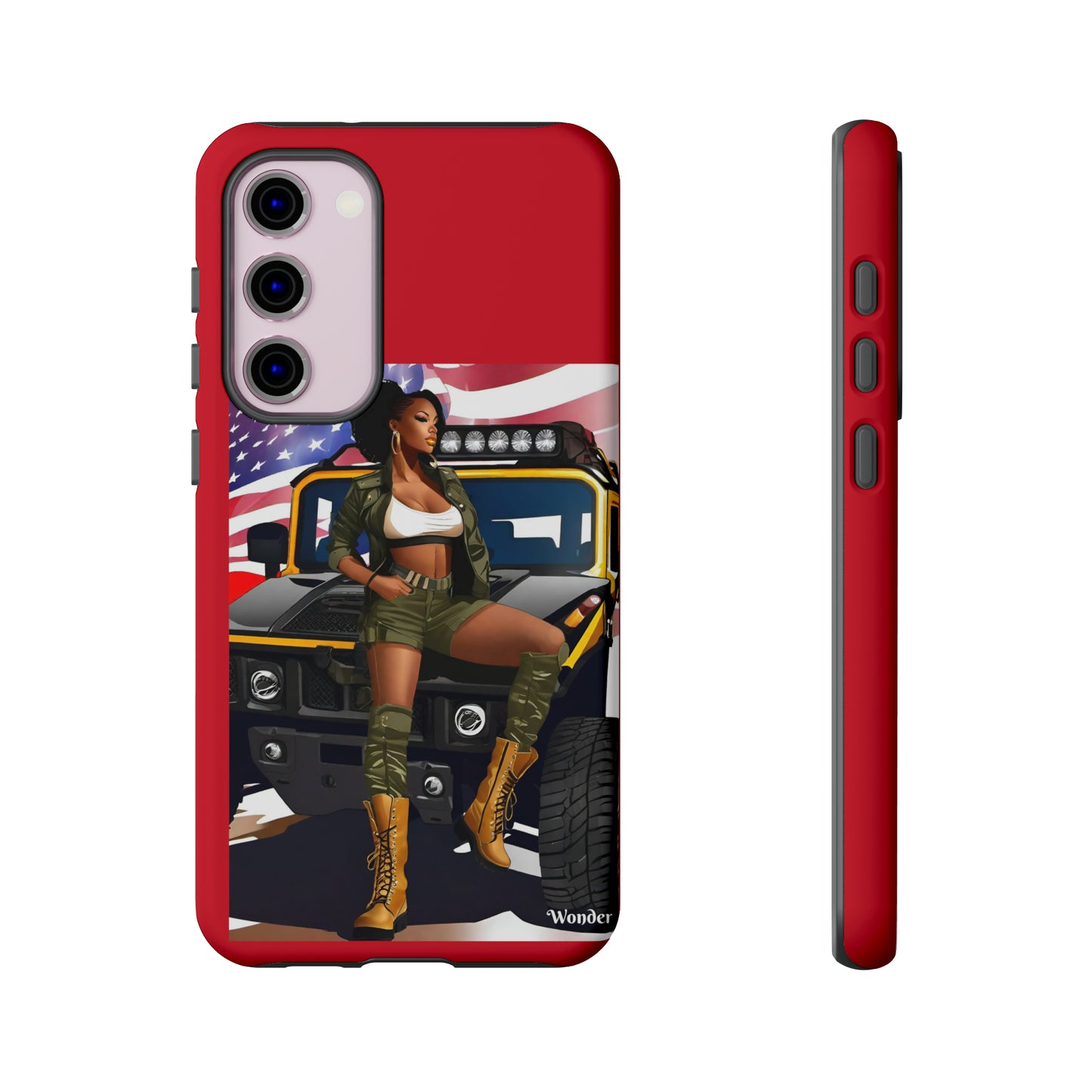 R_RH Army Woman Phone Cases