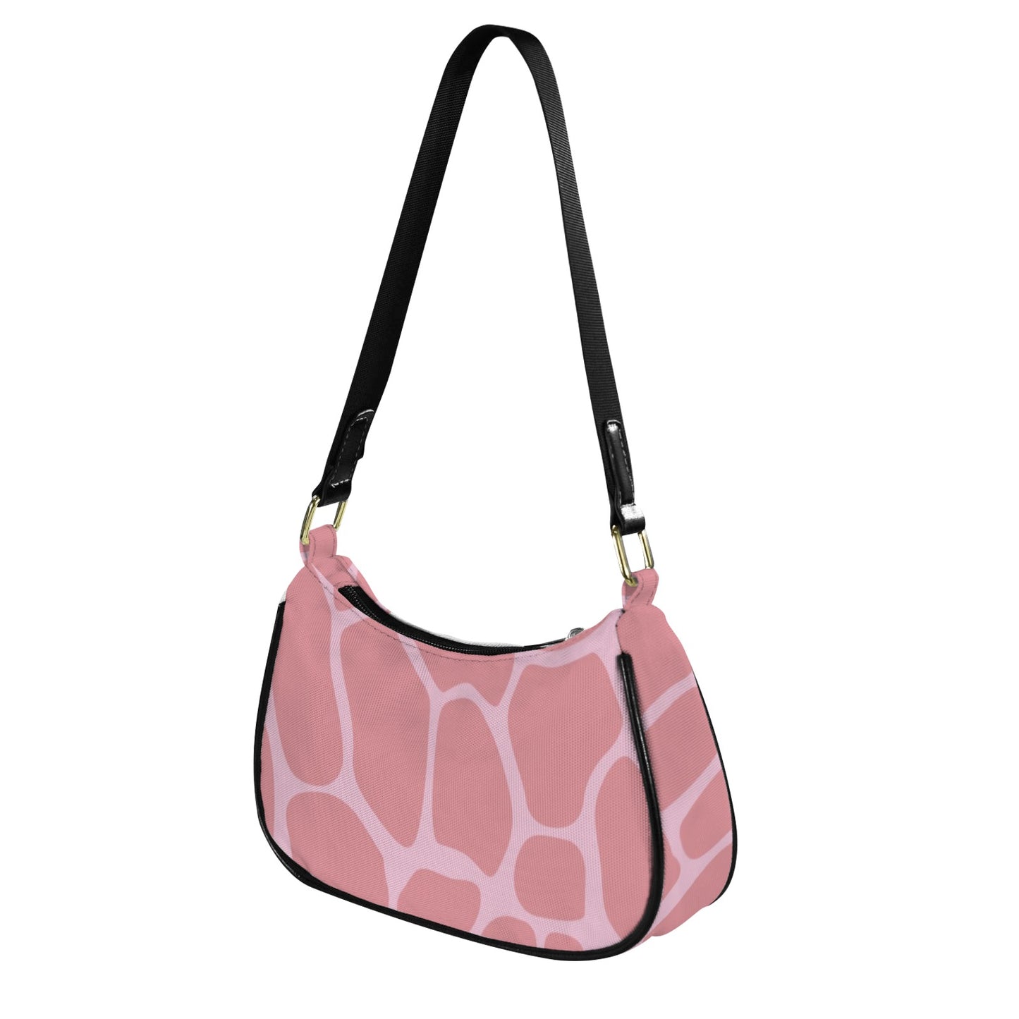 R&RH Pink Safari Print Womens Shoulder Bag