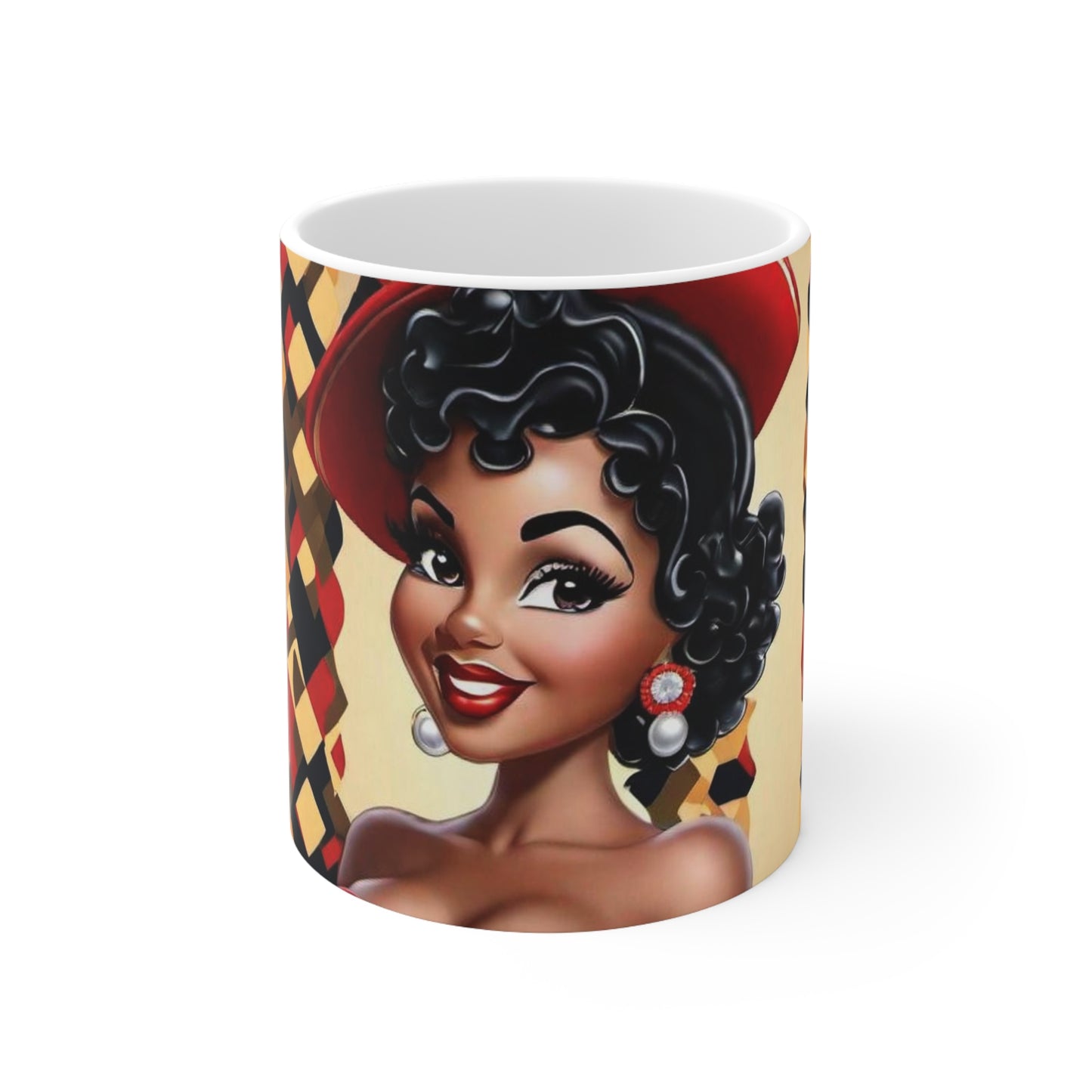 R_RH Sea Glaciers Gallery CanvasRH Showgirl Ceramic Mug 11oz