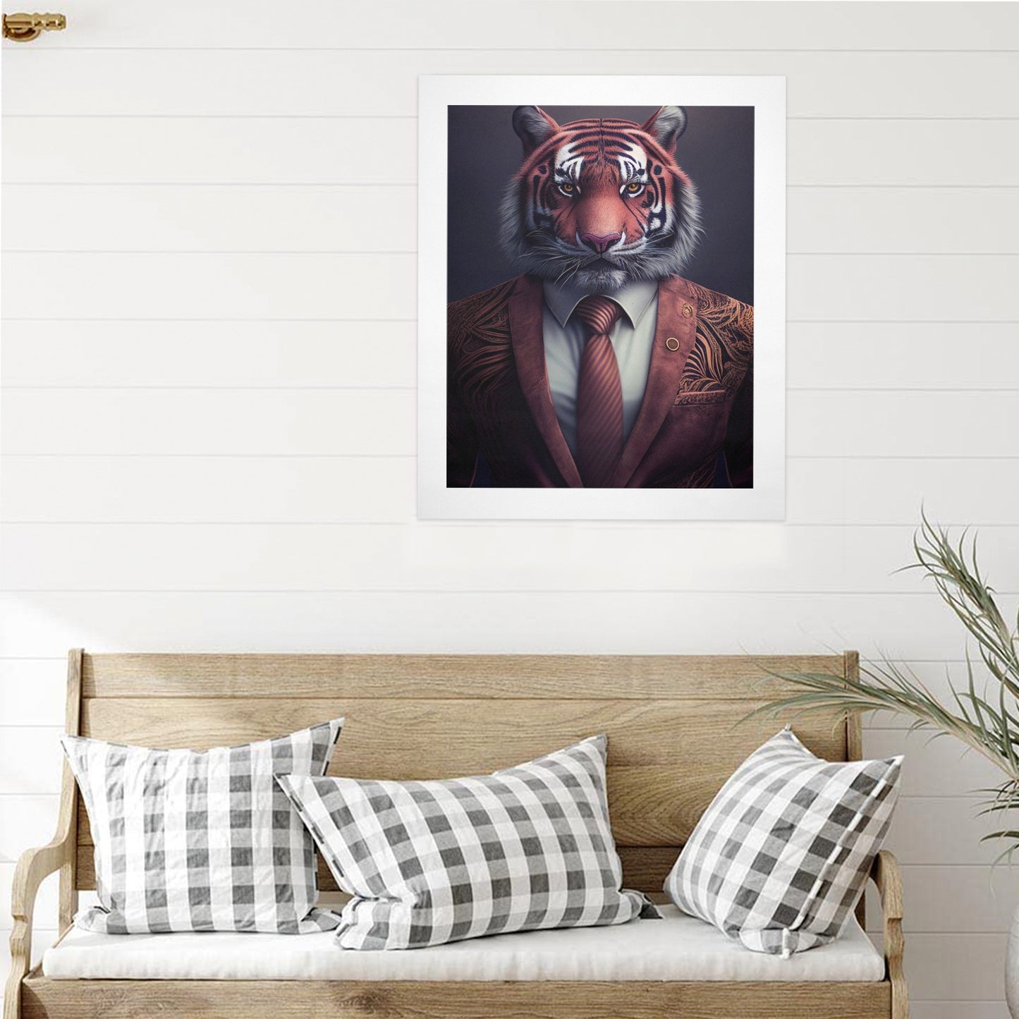 R&RH Tiger Suit 1 Art Print 16"x20"