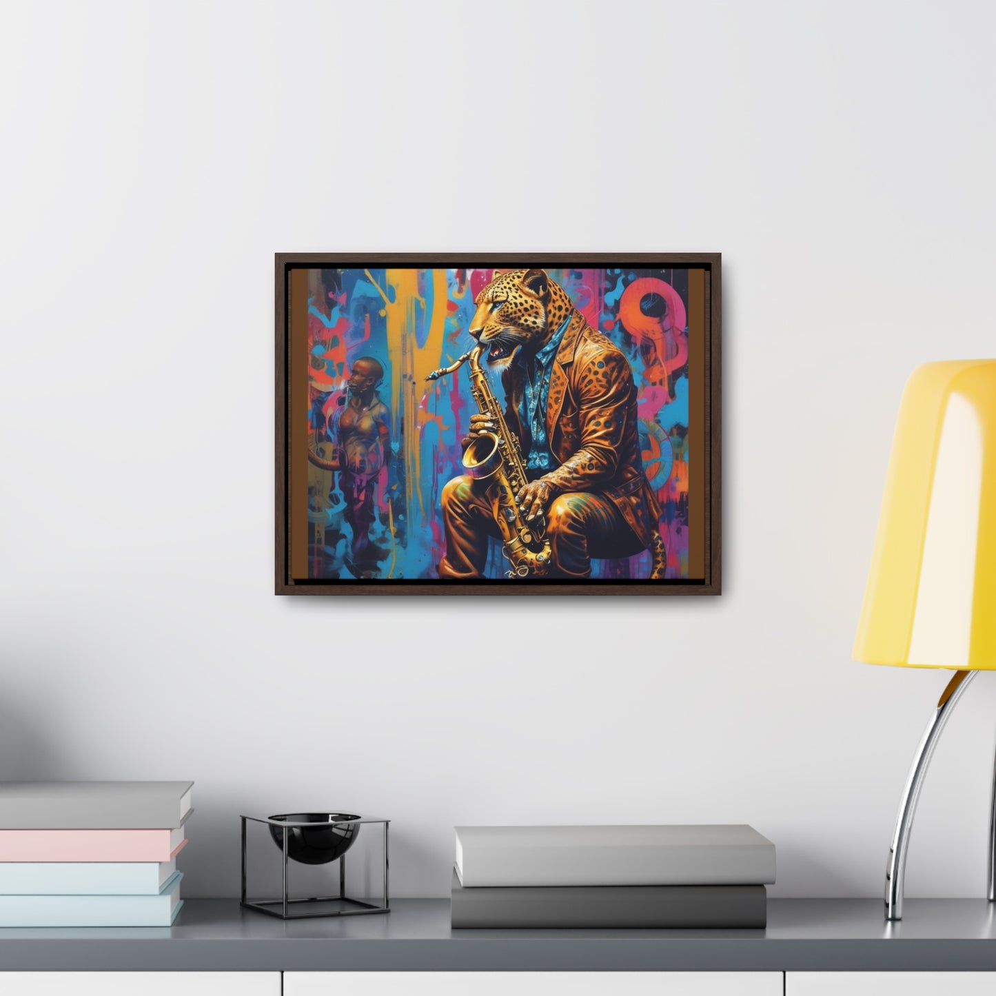 RRH Leopard Jazz Band Canvas