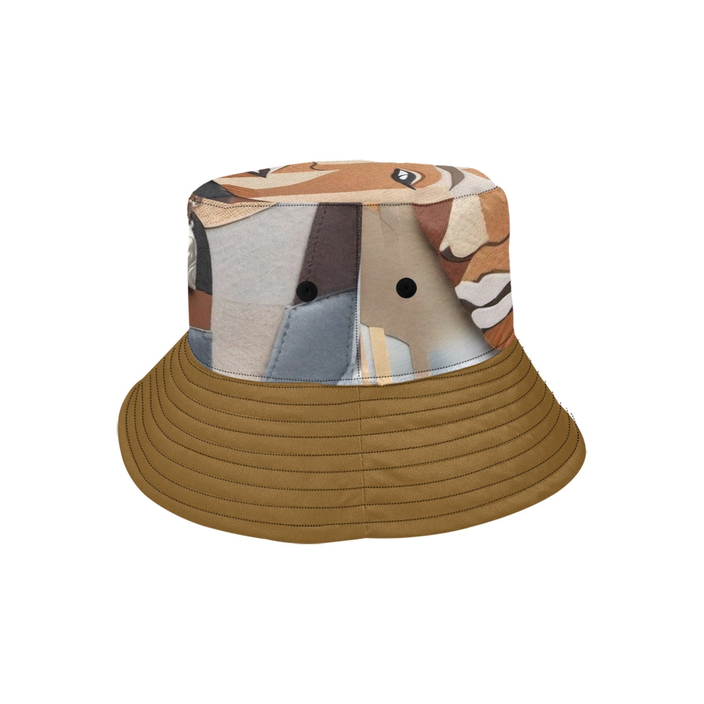 R&RH Designer Unisex Earthtone Bucket Hat Unisex Summer Bucket Hat - Rich and Rich Homeopportunities 