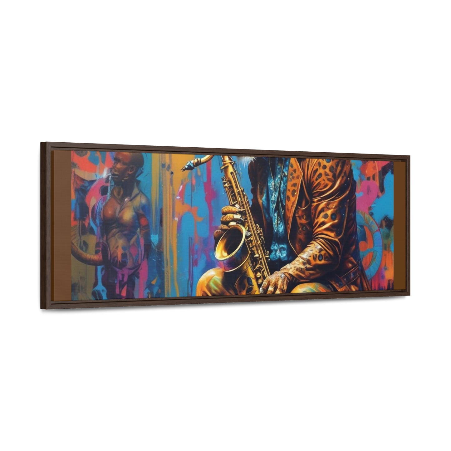 RRH Leopard Jazz Band Canvas