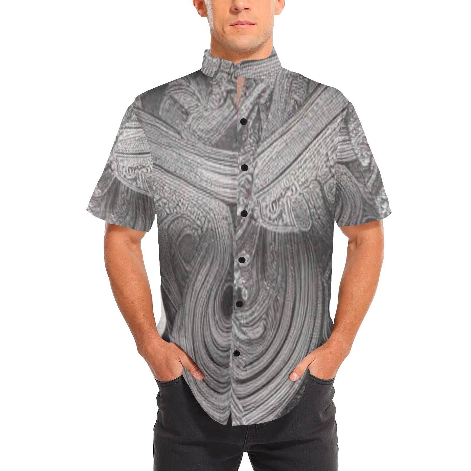 R&RH Men's Grey Designer Shirt Men's - Rich and Rich Homeopportunities 