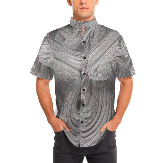 R&RH Men's Grey Designer Shirt Men's - Rich and Rich Homeopportunities 