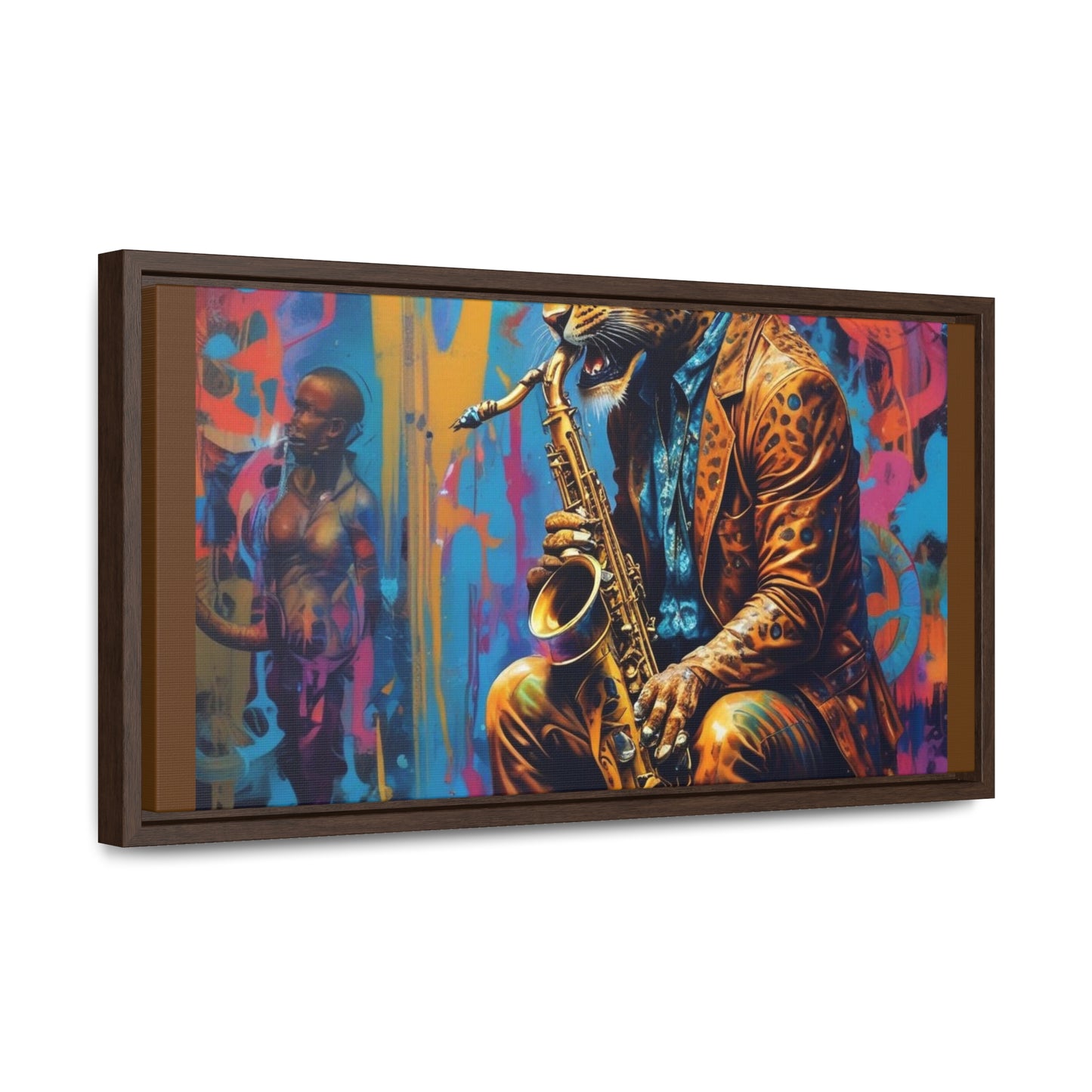 RRH Leopard Jazz Band Canvas