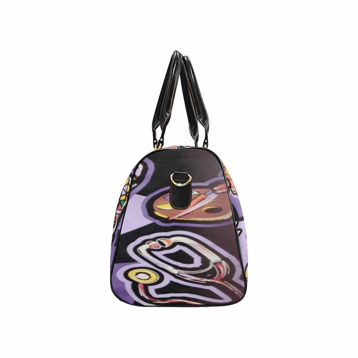 R&RH Purple Abstract Travel Bag